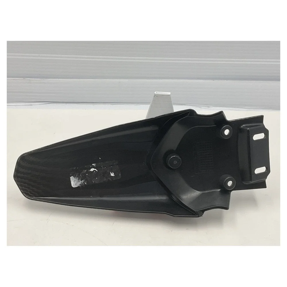 Carbon Fiber Look Motorcycle Rear Fender Mudguard Splash Guard Scuff Guard